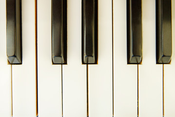 piano keys background