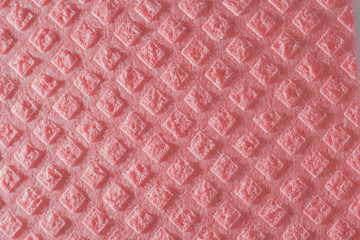 A viscose napkin is photographed in close-up than your pattern