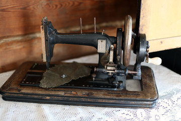 Old sewing machine