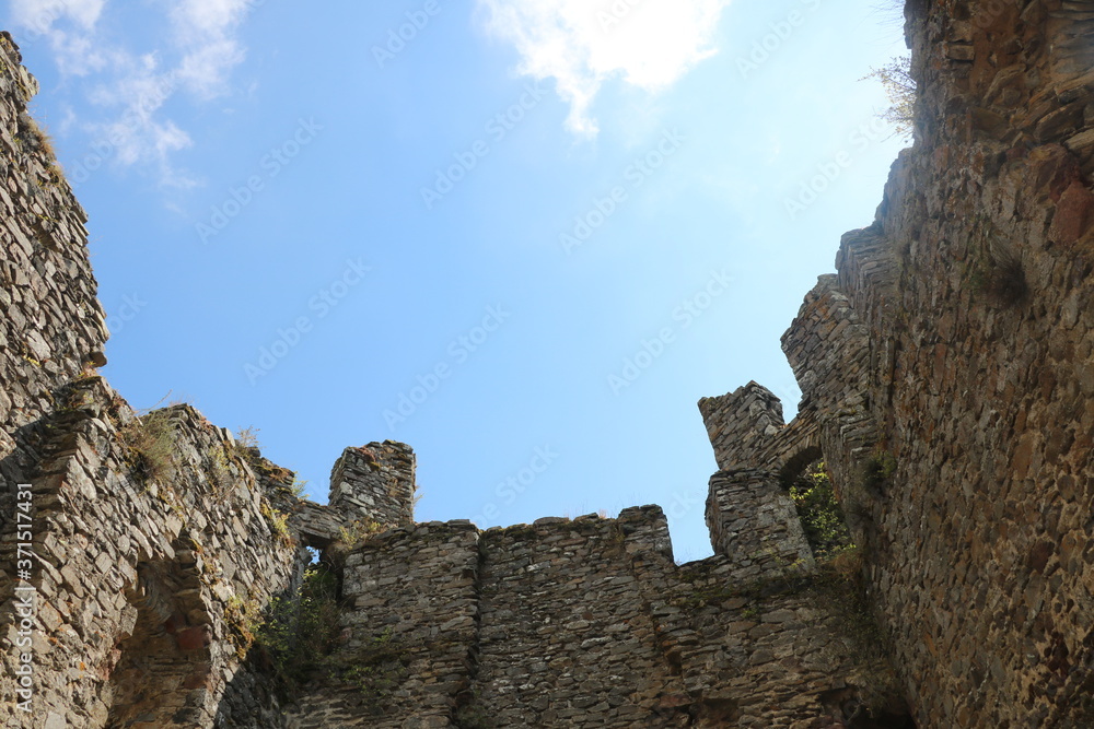 Wall mural Château d'Alleuze