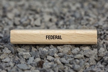 Federal - Covid-19 - Image, Illustration with words related to the corona virus