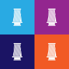 cone filter outline icon. Elements of car repair illustration icon. Signs and symbols can be used for web, logo, mobile app, UI, UX
