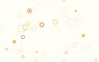 Light Orange vector layout with circle shapes.