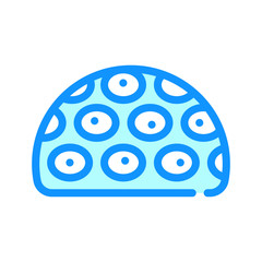 marine reef color icon vector isolated illustration