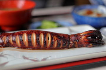 イカの沖付け焼き（青森県）