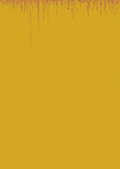 Abstract Color Halftone Dots generative art background illustration