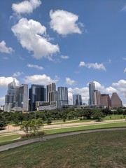 Fototapeta na wymiar Austin Skyline