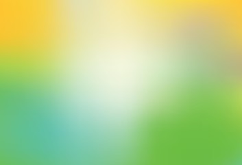 Light Green, Yellow vector colorful abstract background.