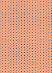 Abstract Color Halftone Dots generative art background illustration