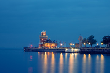 Fototapeta na wymiar port of Marina Helsingborg, Sweden