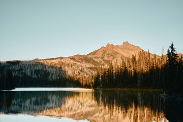 Lake and Mountain Reflection