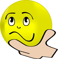 happy smiley face with smile