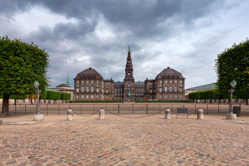 Copenhagen. Houses of Parliament. Christiansborg.