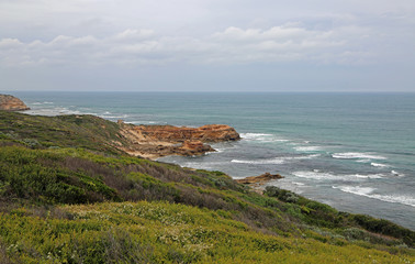 View at Eagles nest -  Point Nepean peninsula - Point Nepean National Park, Victoria, Australia