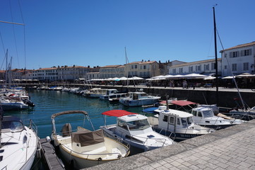 Port de Saint-Martin-de-R&eacute; - &icirc;le de R&eacute; - Charente Maritime - France