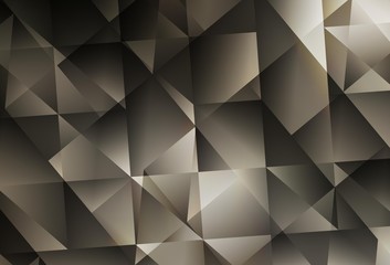 Light Gray vector shining triangular layout.