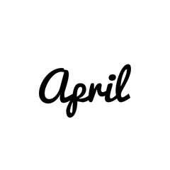 ''April' illustration