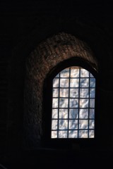 Fototapeta na wymiar stained glass window