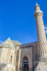 Obraz premium Spiral(Burmali) Minaret Mosque in Amasya