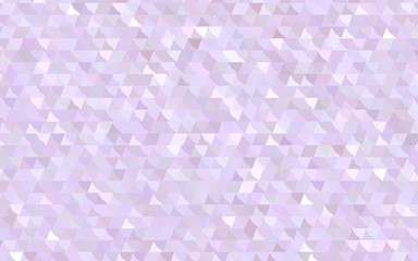 Light Purple vector triangle mosaic template. Colorful illustration in abstract style with gradient. Brand-new design for your business.