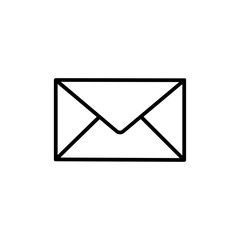 mail icon vector sign