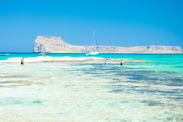 Fototapeta premium Balos Lagune auf Kreta