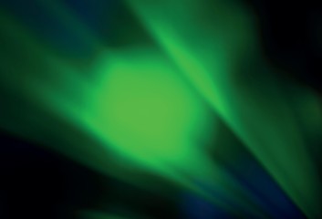 Dark Green vector colorful blur background.
