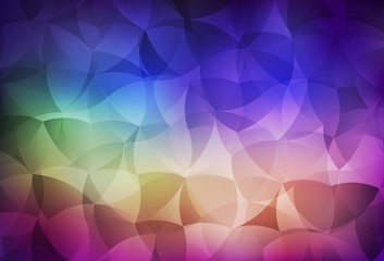 Obraz premium Light Multicolor vector low poly layout.
