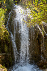 Girlevik waterfalls in Erzincan City