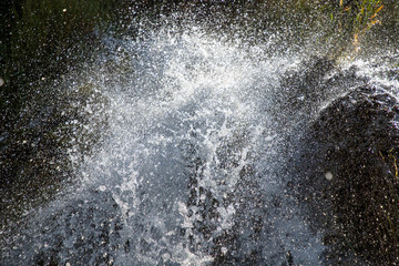 drop by drop of water from the sky