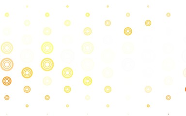 Light Orange vector backdrop with dots.