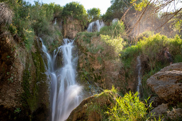 Girlevik waterfalls in Erzincan City