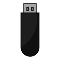 Isolated pendrive icon