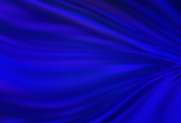 Dark BLUE vector blurred bright template. Shining colored illustration in smart style. New style for your business design.