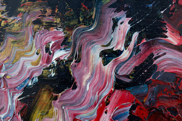 Oil painting abstraction. Background. Texture.