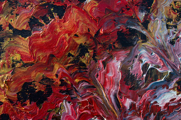 Oil painting abstraction. Background. Texture.