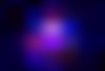 Dark Purple vector blurred bright texture.