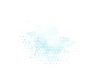 Light BLUE vector backdrop with dots, lines.