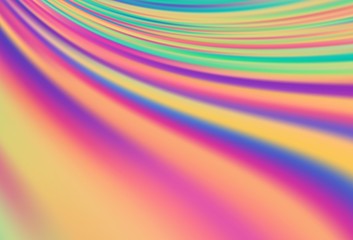 Dark Blue, Green vector blurred bright template.