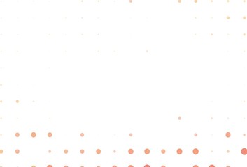 Light Red vector template with circles.