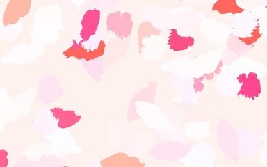 Naklejka na ściany i meble Light Pink vector template with chaotic shapes.