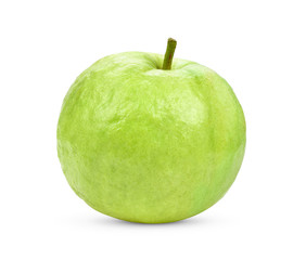 Fresh guava isolated on a white background