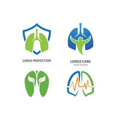 Lungs medical symbol