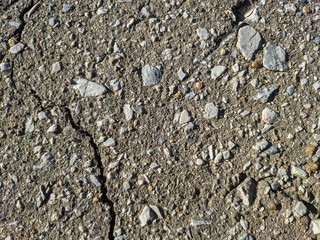the texture of the stone