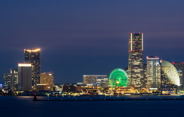 Fototapeta na wymiar 横浜ベイエリア　夜景