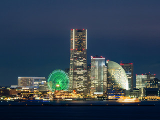 横浜ベイエリア　夜景