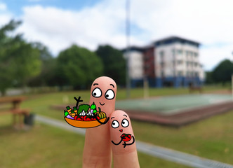 Finger art
