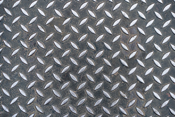 Rusty steel plate texture and background. grungy metal floor.