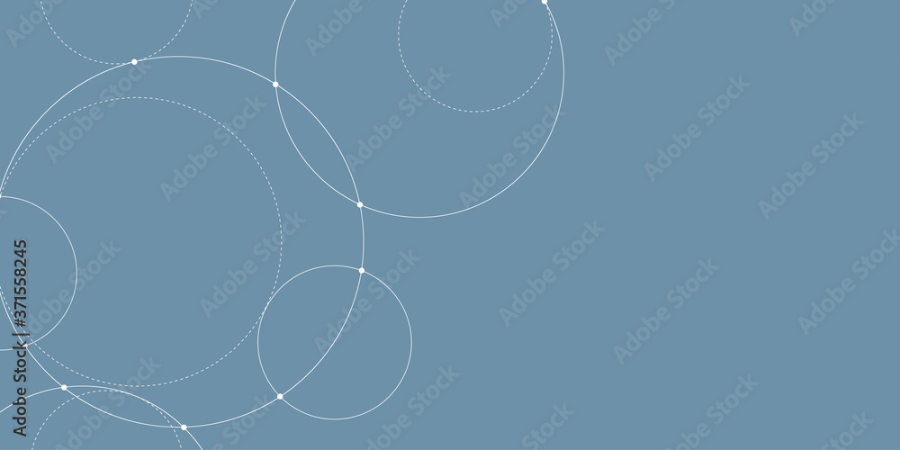Poster Abstract connect lines and dots.Technology graphic Networkbackground.