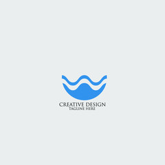 Fototapeta premium wave logo
